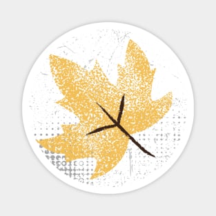 Maple leaves pattern tshirt Magnet